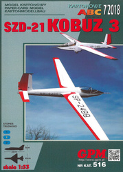 Model kartonowy GPM 516 SZD-21 KOBUZ 3