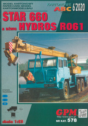 Model kartonowy GPM 578 STAR 660 & HYDROS R061