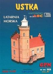 Model kartonowy GPM 905 Ustka - Latarnia morska