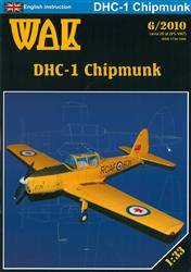 Model kartonowy WAK 6/10 DHC-1 Chipmunk