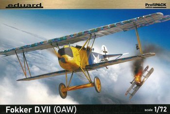 Model plastikowy do sklejenia Eduard 70131 Fokker D.VII (OAW) Profipack