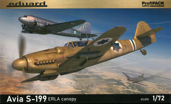 Model plastikowy do sklejenia Eduard 70152 Avia S-199 Erla canopy Profipack