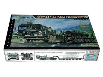 Model plastikowy do sklejenia i pomalowania Trumpeter 00203 Faun SLT-56 Tank transporter