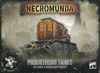 Necromunda Promethium Tanks on Cargo-8 Ridgehauler Trailer