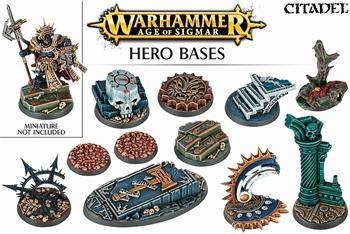 Podstawki - Age of Sigmar Hero Bases