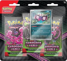 Pokemon TCG Shrouded Fable 3-Pack Blister Pecharunt