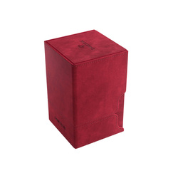 Pudełko na karty Watchtower 100+ XL Convertible - Red / Czerwone (Gamegenic)