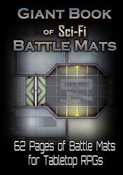RPG Giant Book of Sci-Fi Battle Mats - mapy