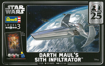 Revell 01212 Star Wars Tie Interceptor plastikowy model do złożenia