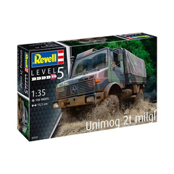 Revell 03337 Unimog 2t milgl model plastikowy do sklejenia i pomalowania