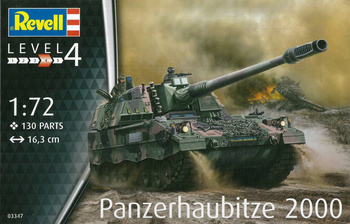 Revell 03347 Panzerhaubitze 2000 model plastikowy do sklejenia i pomalowania.