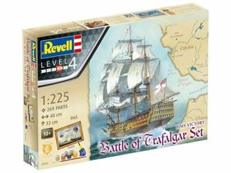 Revell 05767l Okręt HMS Victory Battle of Trafalgar Set