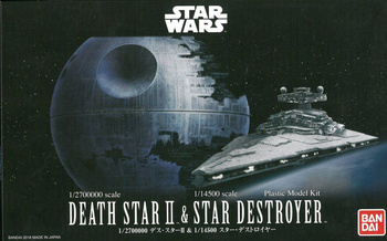 Revell Bandai Star Wars Death Star II i Destroyer