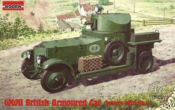 Roden 731 WWII British Armoured Car Pattern 1920