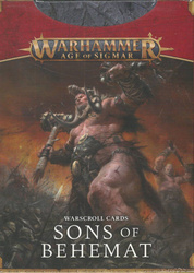 Sons of Behemat Warscroll Cards