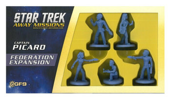 Star Trek Away Missions Federation Expansion Captain Picard