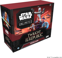 Star Wars Unlimited Karnet Prerelease Twilight of The Republic