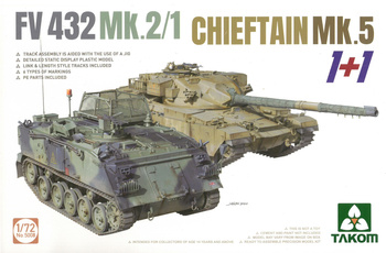 Takom 5008 FV432 Mk.2/1 + Chieftan Mk.5