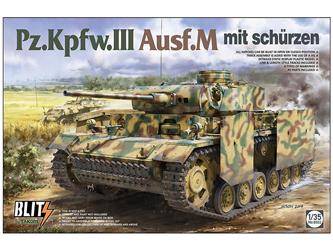 Takom 8002 PZ.Kpfw.III Ausf.M mit schurzen