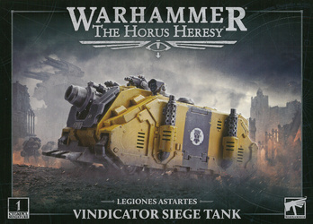 The Horus Heresy Sicarian Vindicator Siege Tank