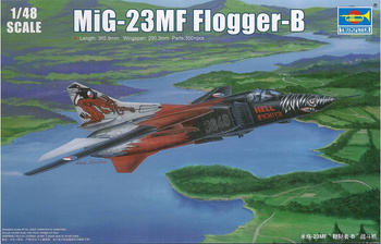 Trumpeter 02854 MiG-25MF Flogger-B model plastikowy do sklejenia