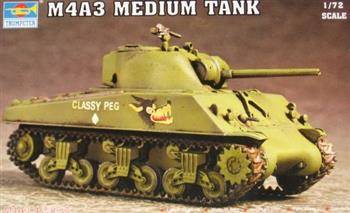 Trumpeter 07224 M4A3 Medium tank