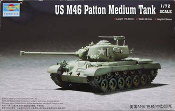 Trumpeter 07288 US M46 Patton Medium Tank