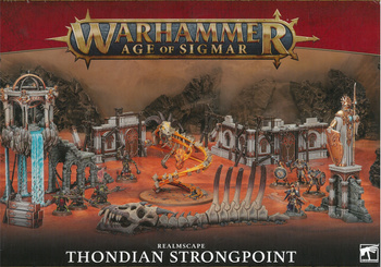 Warhammer: Age of Sigmar Realmscape Thondian Strongpoint / Krondspine, Incarnate of Ghur