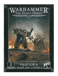 Warhammer The Horus Heresy Legion Cataphractii Praetor & Chaplain Consul