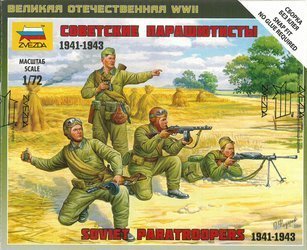 Zvezda 6138 Soviet Paratroopers 1941-43