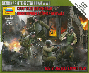 Zvezda 6271 Soviet Assault Sapper Team