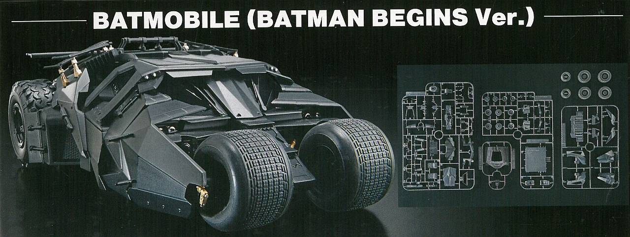1/35 Scale Model Kit Batmobile (The Batman BeginsVer.)