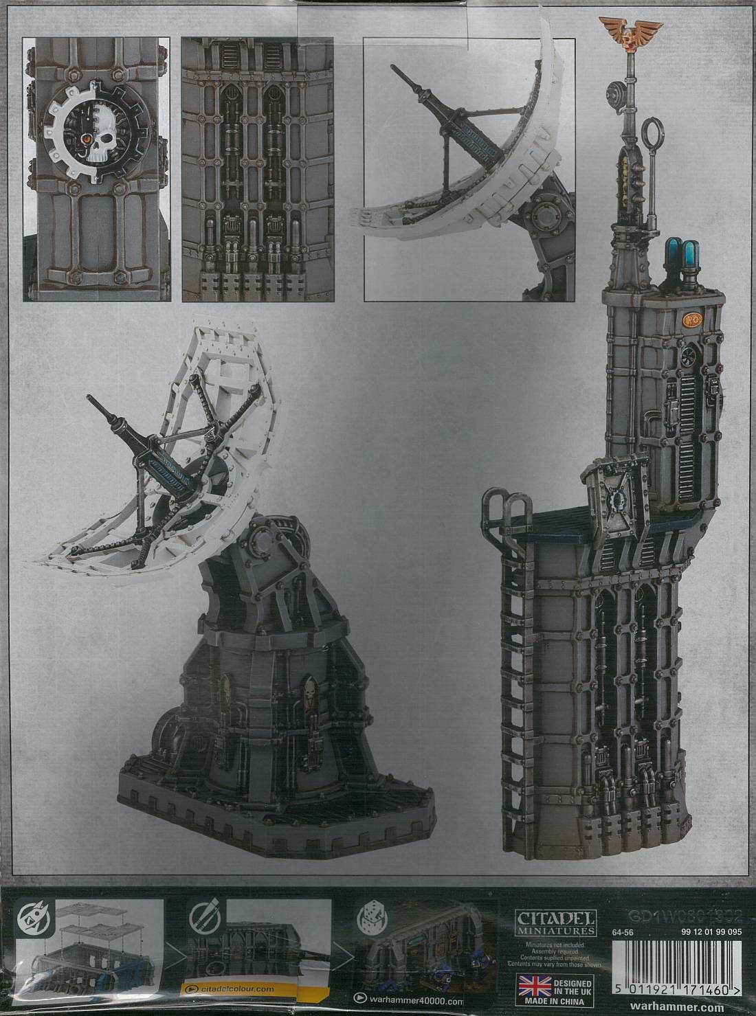 Warhammer 40.000 Battlezone Fronteris Vox-Antenna and Auspex Shrine ...