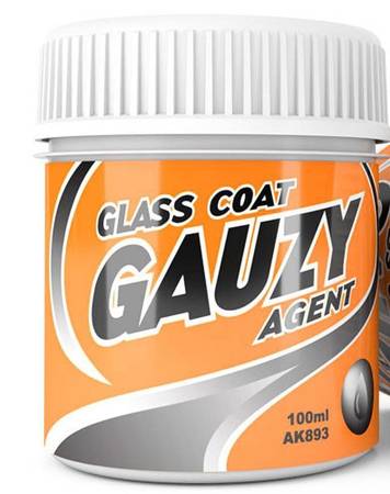 AK-893 Gauzy Agent Glass Coat