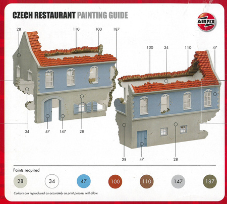 Airfix A75016 Ruina Restauracja Czechy