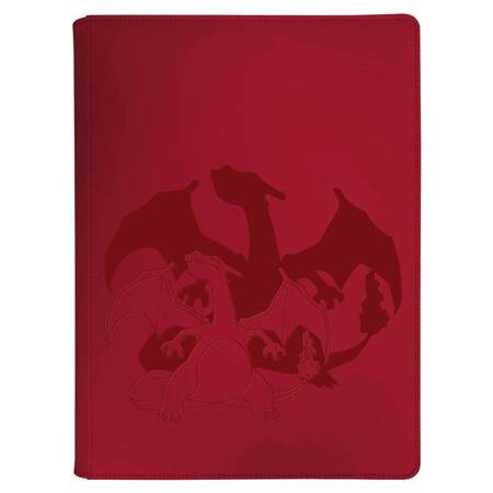 Album Pro-Binder 9-Pocket Zippered Pokemon Charizard