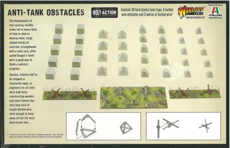 Anti-Tank Obstacles - zapory przeciwczołgowe 28mm