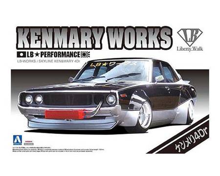 Aoshima 00982 LB-Works/Skyline KEN&MARY 4dr