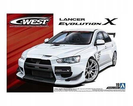 Aoshima 05320 C-West Lancer Evolution X