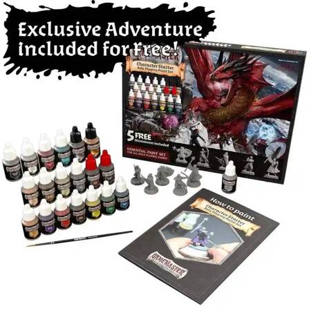 Army Painter Gamemaster Character Starter Role-playing Paint Set