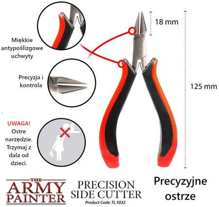 Army Painter Precision Side Cutters - cążki