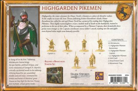 Baratheon Highgarden Pikemen