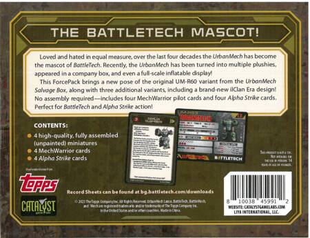 BattleTech UrbanMech Lance Force Pack ENG