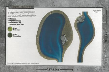 Battlefield In A Box BB562 Pools - rzeka stawy