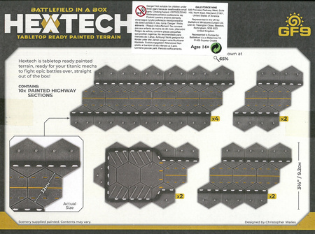 Battlefield in A Box HexTech HEXT07 Highways / drogi