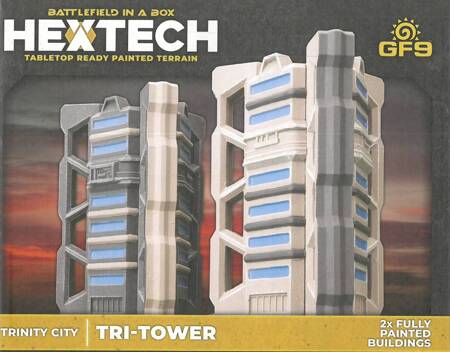 Battlefield in A Box HexTech HEXT11 Trinity City Tri-Tower