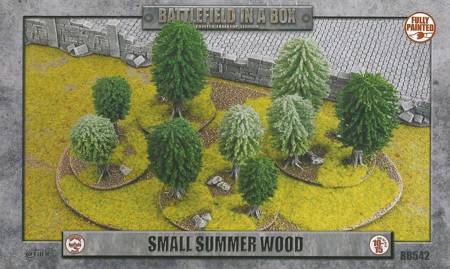 Battlefield in a Box BB542 Small Summer Wood - drzewka