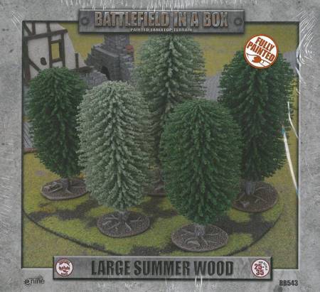 Battlefield in a Box BB543 Large Summer Wood - drzewka