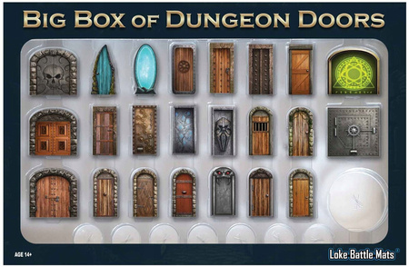 Big Box of Dungeon Doors + Three-Wizard Conundrum