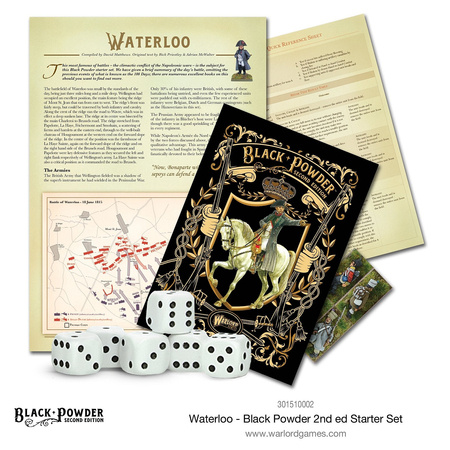 Black Powder 2nd Edition Waterloo - zestaw startowy 